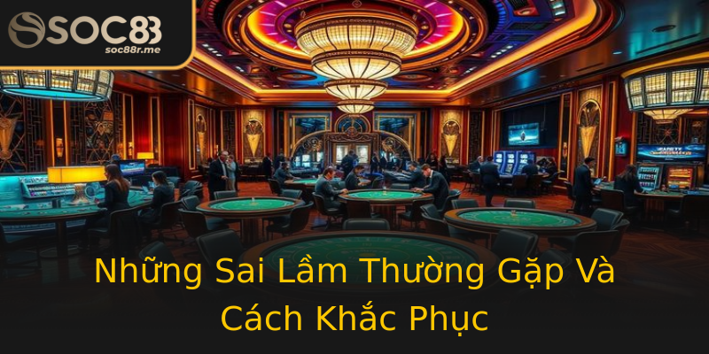 Những Sai Lầm Thường Gặp Và Cách Khắc Phục Những Sai Lầm Thường Gặp Và Cách Khắc Phục