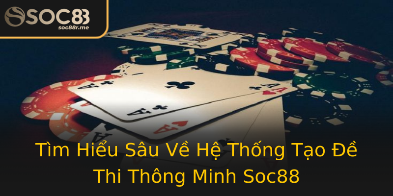 Tìm Hiểu Sâu Về Hệ Thống Tạo Đề Thi Thông Minh Soc88 Tìm Hiểu Sâu Về Hệ Thống Tạo Đề Thi Thông Minh Soc88