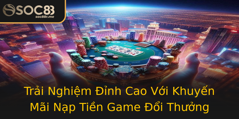 Trải Nghiệm Đỉnh Cao Với Khuyến Mãi Nạp Tiền Game Đổi Thưởng